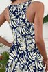 'Vanya' Printed Wide Strap Mini Dress - Celes Fashion